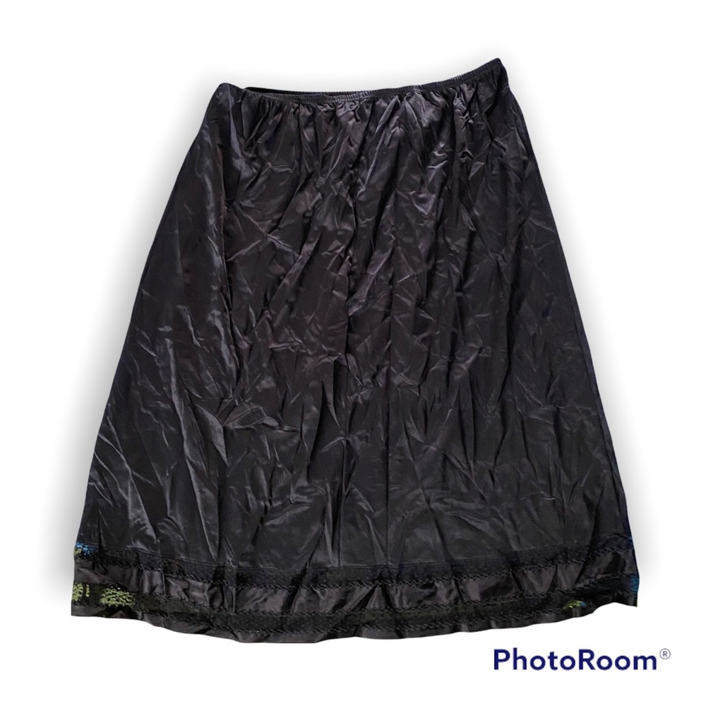 Slip Skirt Black Size Large Kayser